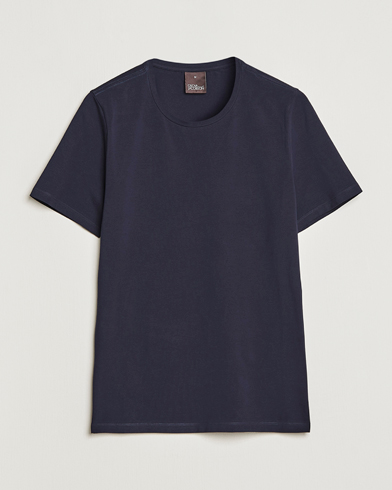 Herr | Kortärmade t-shirts | Oscar Jacobson | Kyran Cotton T-shirt S-S Navy