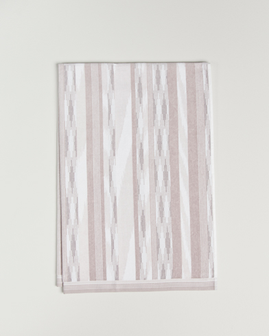 Herr | Textilier | Missoni Home | Clint Bath Sheet 100x150cm Beige/White