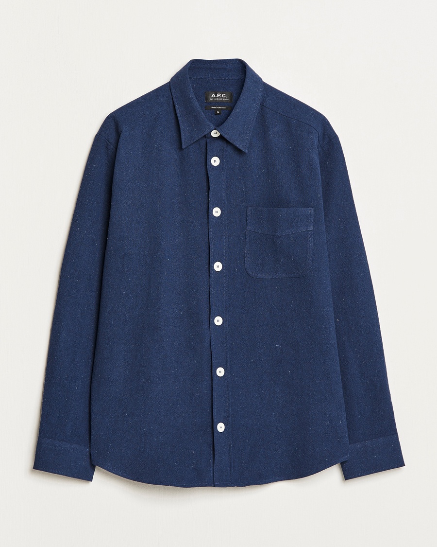 Herr | | A.P.C. | Aston Overshirt Navy