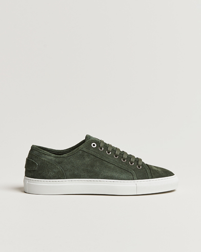 Herr | Brioni | Brioni | Casetta Suede Sneakers Green