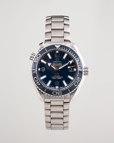 Herr | Pre-Owned & Vintage Watches | Omega Pre-Owned | Seamaster Planet Ocean Steel Blue