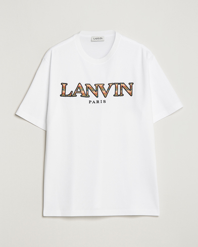 Herr | Lanvin | Lanvin | Curb Logo T-Shirt Optic White