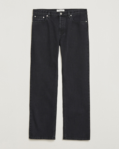 Herr | Svarta jeans | Lanvin | Tailored Denim Pants Black