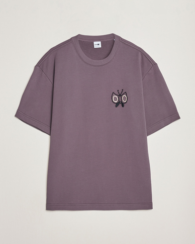 Herr |  | NN07 | Alan Heavy T-Shirt Purple Brown