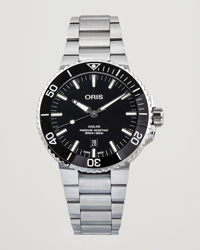Herr |  | Oris | Aquis Date 43,5mm Polished Black