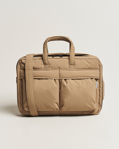 Herr | Väskor | mazi untitled | AM Bag 02 Nylon Briefcase Beige