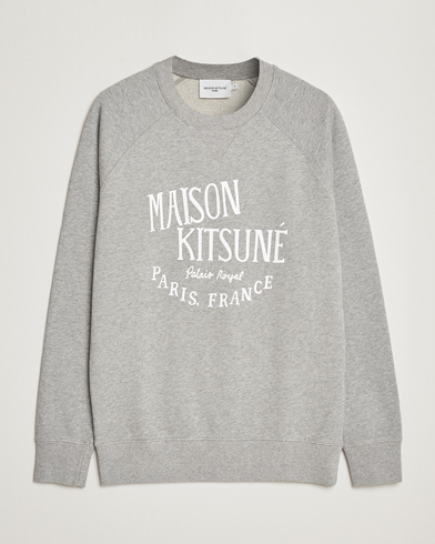 Herr | Grå Sweatshirts | Maison Kitsuné | Palais Royal Classic Sweatshirt Grey Melange