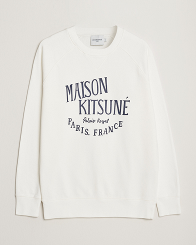 Herr |  | Maison Kitsuné | Palais Royal Classic Sweatshirt Ecru