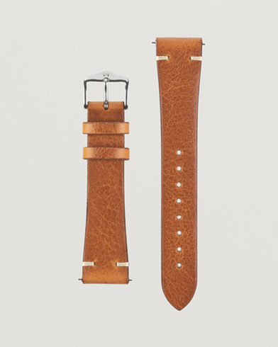 Herr | Klockarmband | HIRSCH | Bagnore Vintage Leather Watch Strap Golden Brown