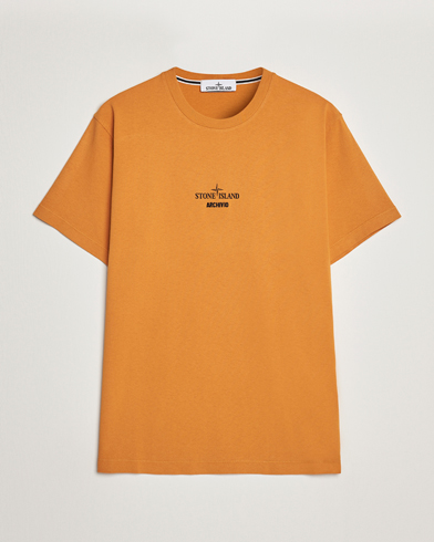 Herr | Kortärmade t-shirts | Stone Island | Garment Dyed Archivio T-Shirt Rust