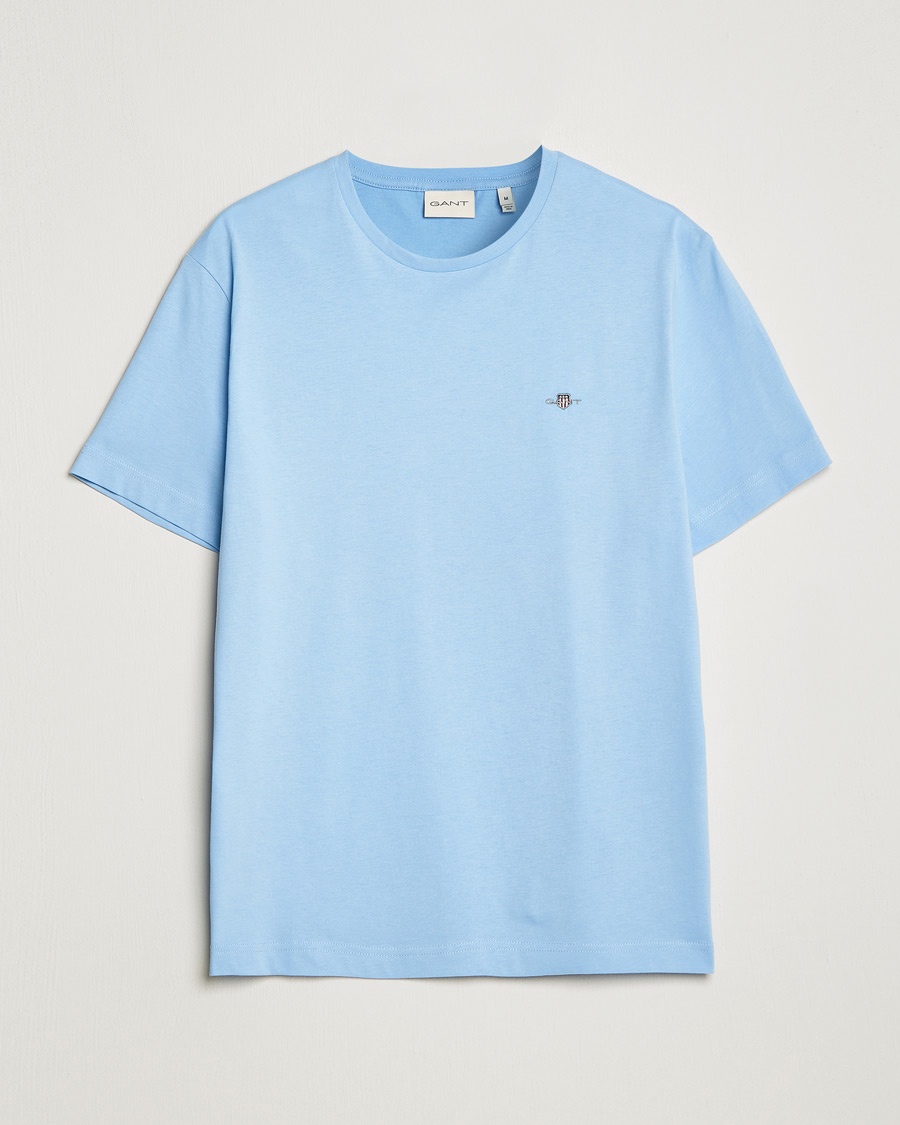 Herr | | GANT | The Original Solid T-Shirt Capri Blue
