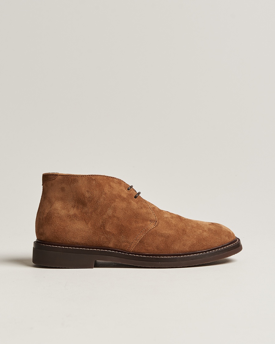 Herr | | Brunello Cucinelli | Desert Boots Beige Suede