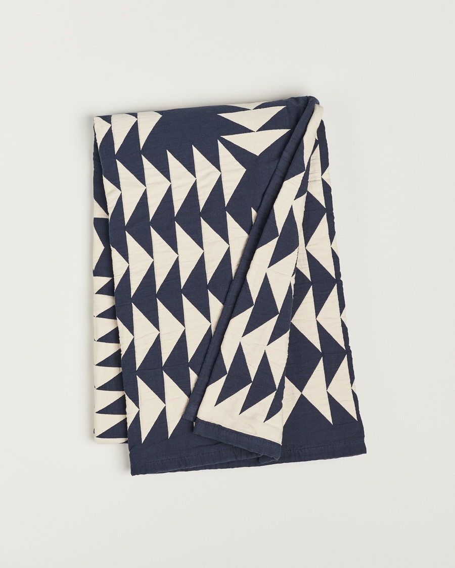 Herr | Livsstil | Pendleton | Organic Cotton Matelasse Blanket Midnight Nova