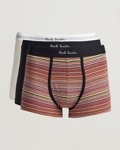 Herr | Underkläder | Paul Smith | 3-Pack Trunk Black/White/Stripe