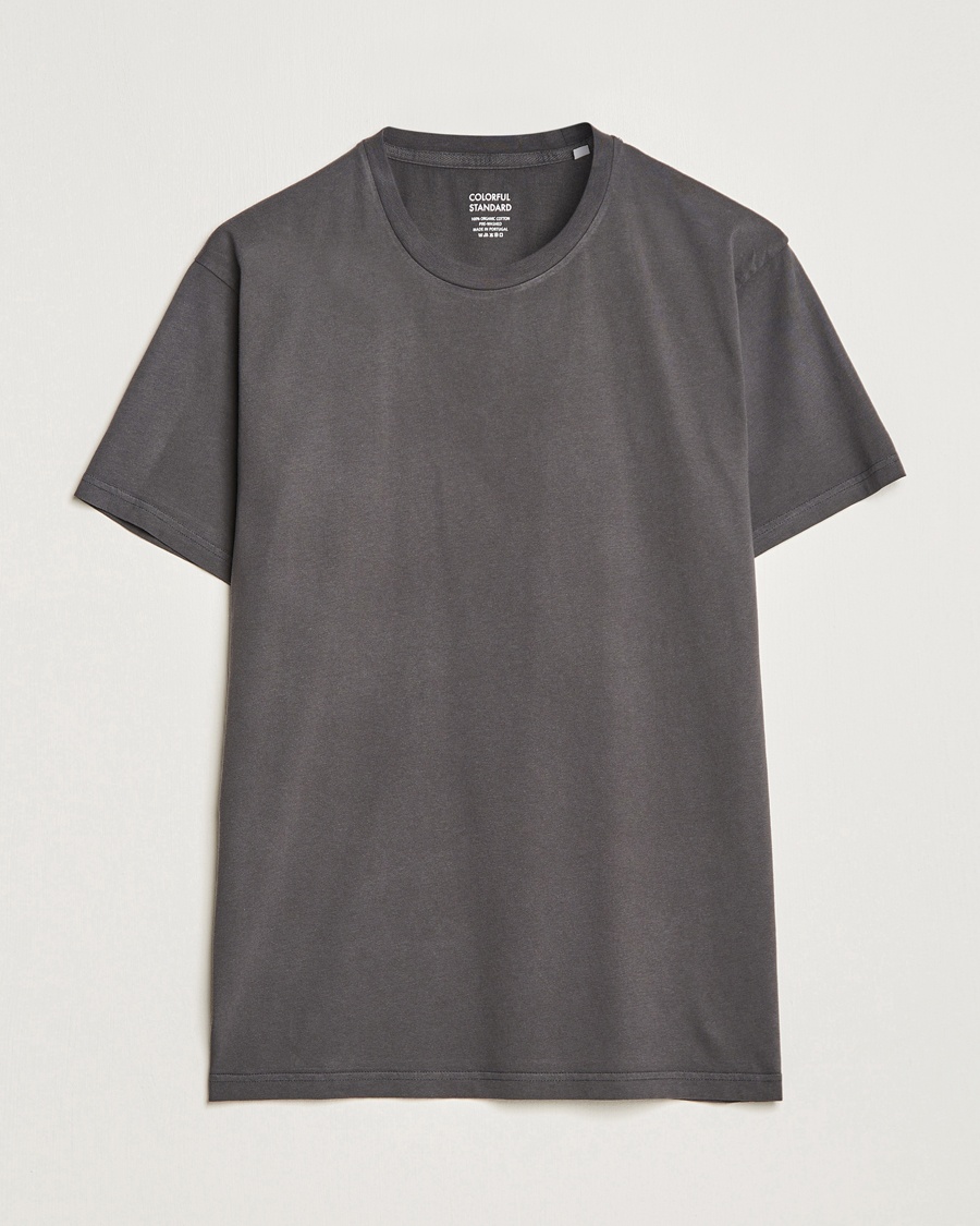 Colorful Standard Classic Organic T-Shirt Lava Grey – Grå