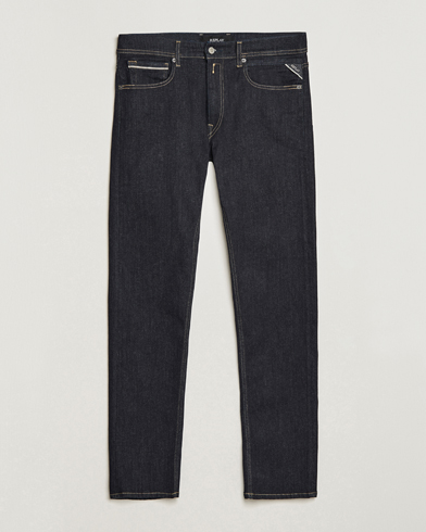Herr | Blå jeans | Replay | Grover Hyperflex Re-Used Jeans Forever Dark Blue