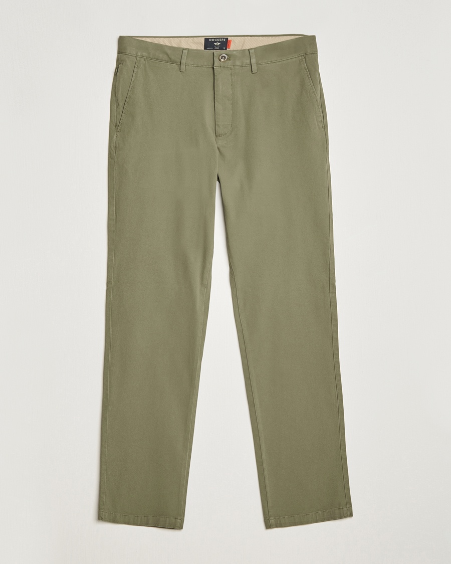 Dockers Cotton Slim Chino Camo – Grön