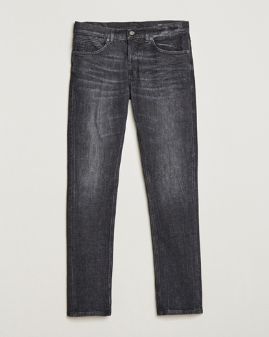 Herr | Svarta jeans | Dondup | George Destroyed Jeans Vintage Black