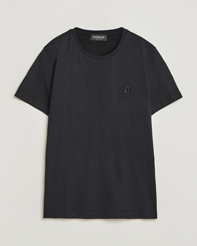 Herr | Kortärmade t-shirts | Dondup | Logo Crew Neck T-Shirt Black