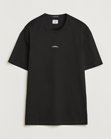 Herr | C.P. Company | C.P. Company | Metropolis Mercerized Jersey T-Shirts Black