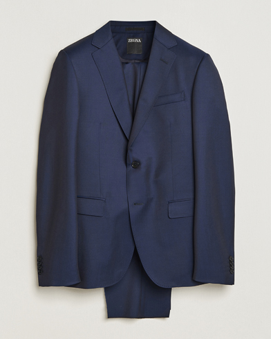 Herr | Kostymer | Zegna | Tailored Wool Suit Dark Blue