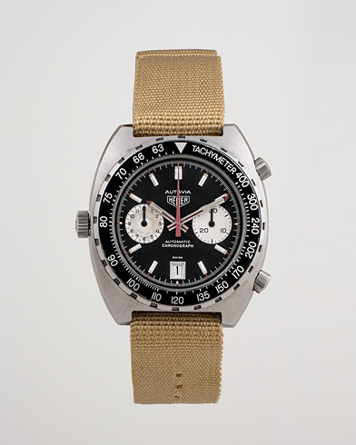 Begagnad | Pre-Owned & Vintage Watches | Heuer Pre-Owned | Autavia 11063 'Viceroy' Tachymeter Steel Black