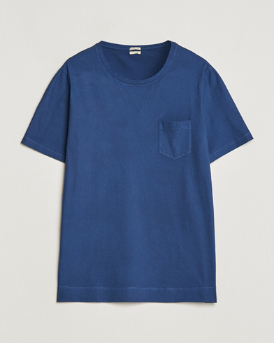 Herr | Massimo Alba | Massimo Alba | Panarea Cotton Jersey T-Shirt Navy