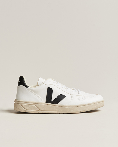 Herr | Summer | Veja | V-10 Vegan Leather Sneaker White/Black