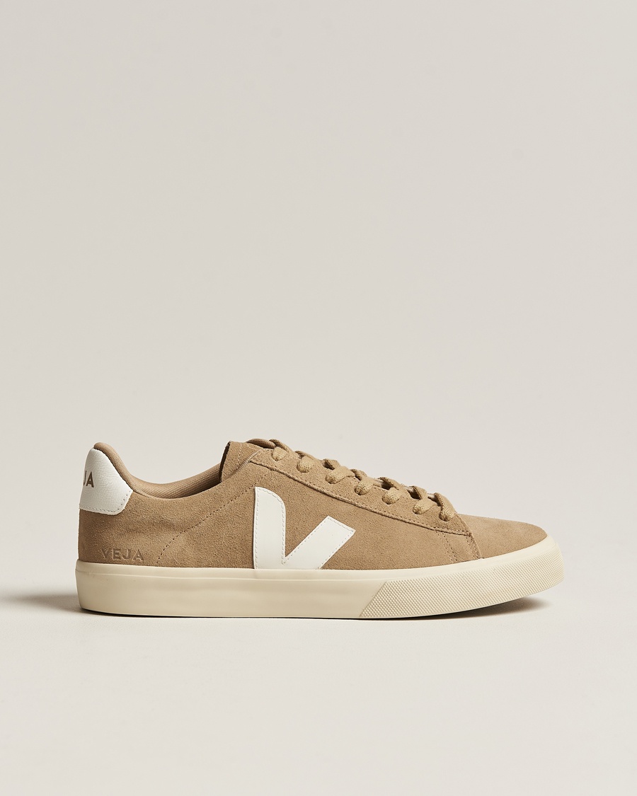 Herr | Skor | Veja | Campo Suede Sneaker Dune White