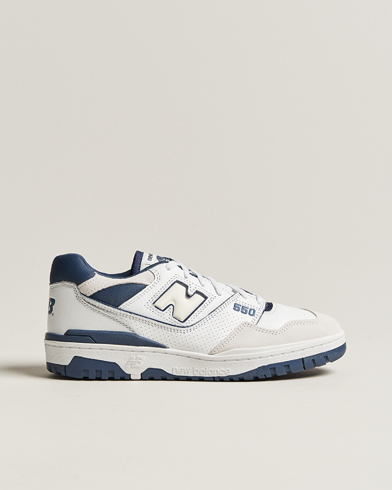 Herr | Active | New Balance | 550 Sneakers White/Blue