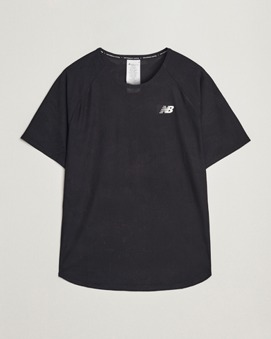 Herr | T-Shirts | New Balance Running | Q Speed Jacquard T-Shirt Black