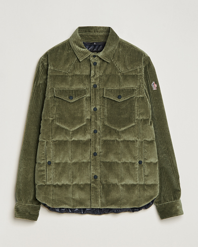 Herr | Casual jackor | Moncler Grenoble | Gelt Corduroy Shirt Jacket Olive