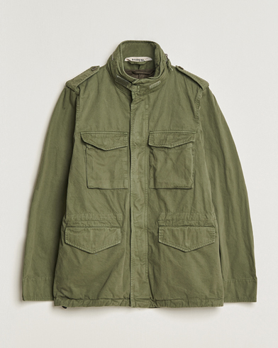 Herr | Aspesi | Aspesi | Lined Cotton Field Jacket Military