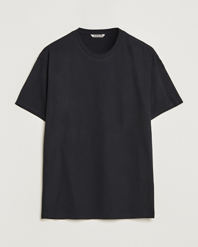 Herr | T-Shirts | Auralee | Seamless Crewneck T-Shirt Black
