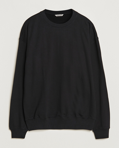Herr | Luxury Brands | Auralee | High Gauge Sweatshirt Black