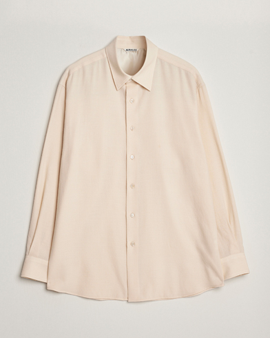 Herr | Japanese Department | Auralee | Viyella Wool Shirt Ivory