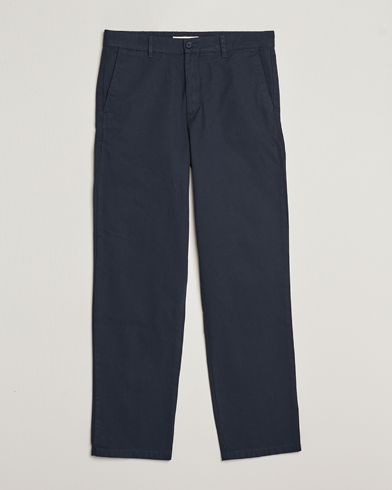 Herr | Samsøe & Samsøe | Samsøe & Samsøe | Johnny Cotton Trousers Salute Navy