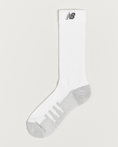Herr | Running | New Balance Running | 2-Pack Coolmax Crew Socks White
