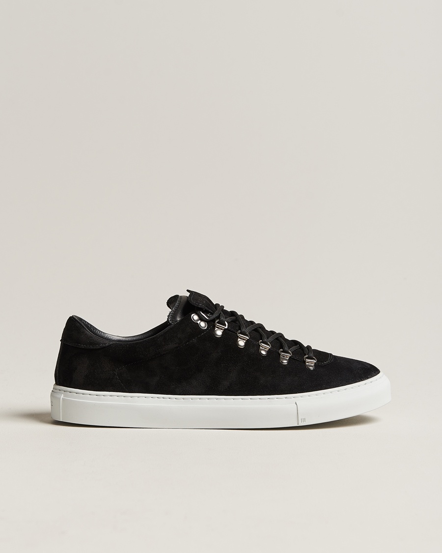 Diemme Marostica Low Sneaker Black Suede – Svart