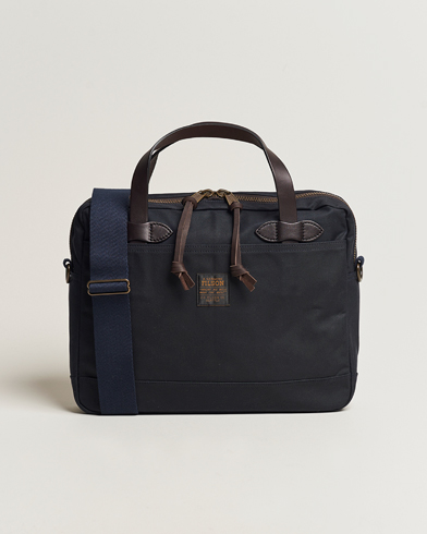 Herr |  | Filson | Tin Cloth Compact Briefcase Navy
