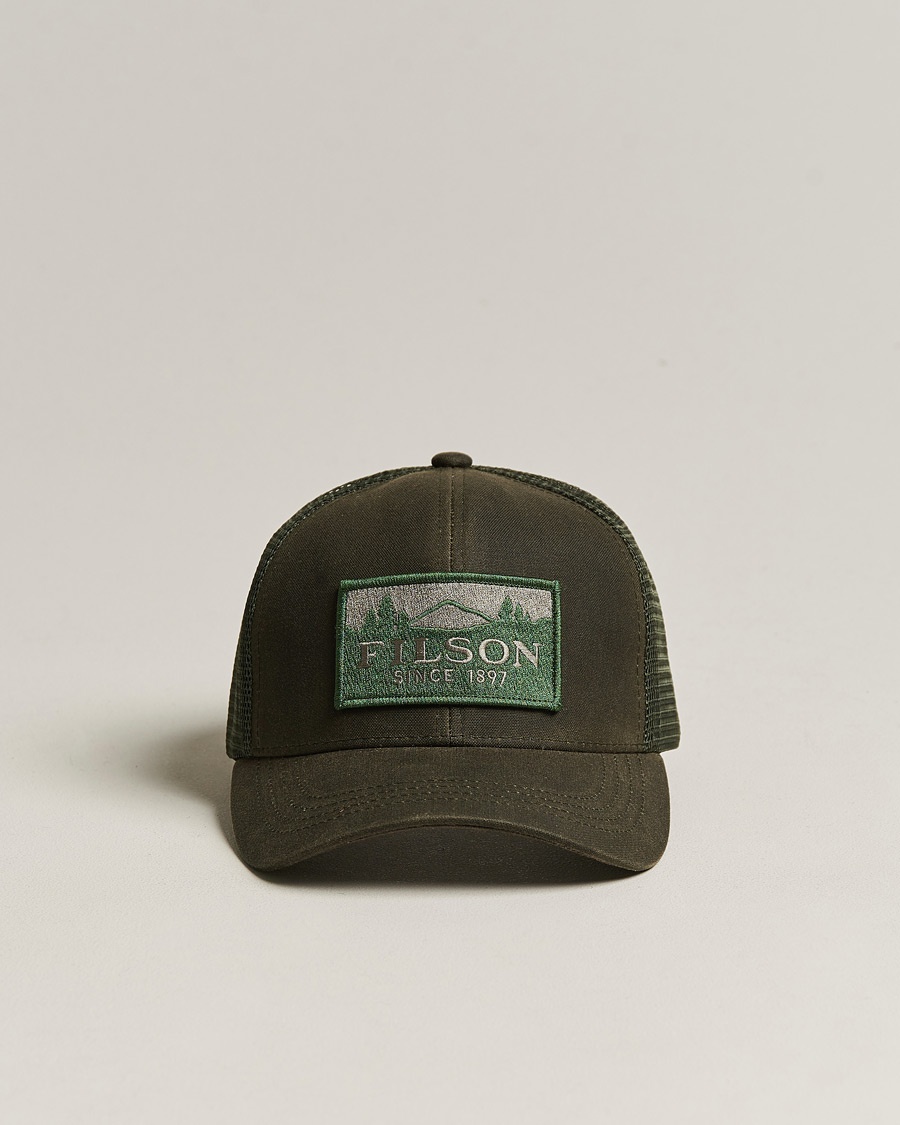 Filson Logger Mesh Cap Otter Green – Grön