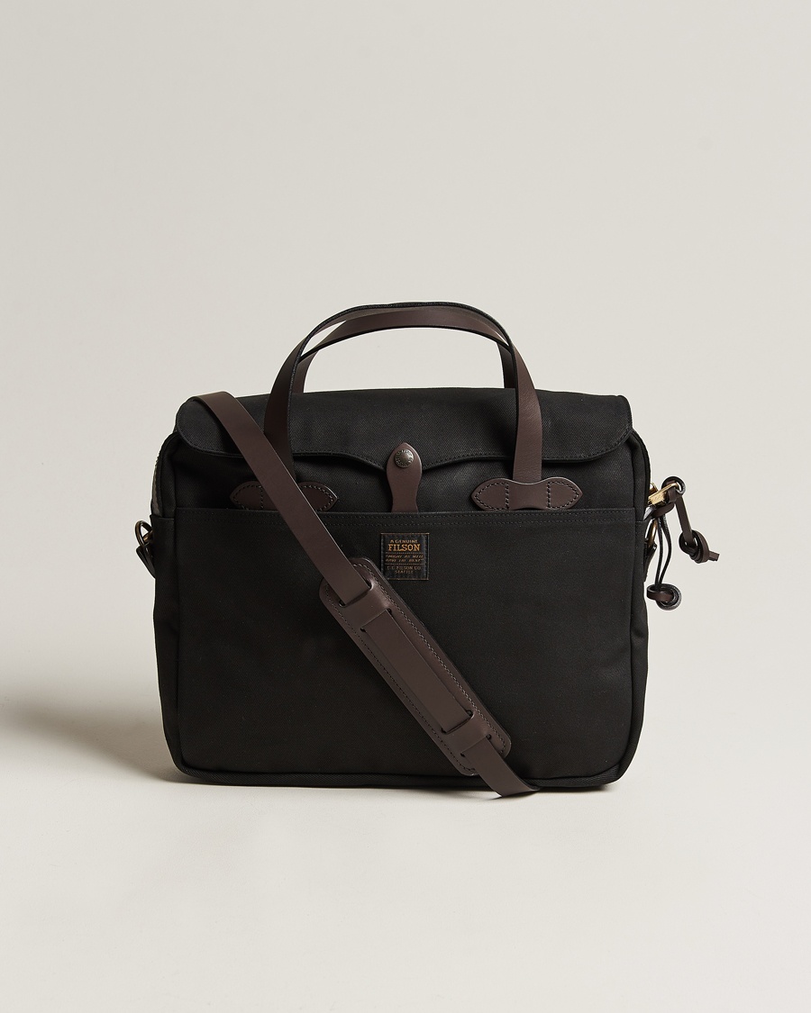 Filson Original Briefcase Black – Svart