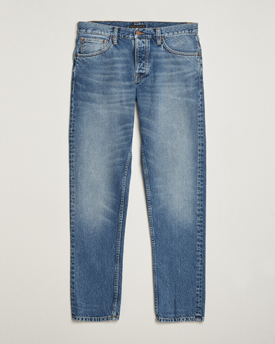 Herr | Blå jeans | Nudie Jeans | Steady Eddie II Jeans Blue Tornado
