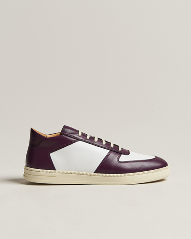 Herr | Rea skor | CQP | Cingo Leather Sneaker Eggplant/White