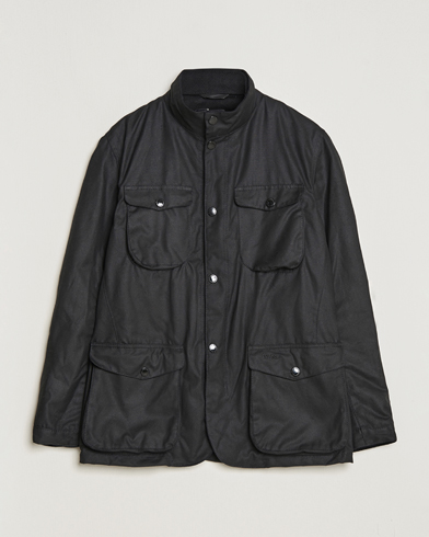 Herr | Vaxade jackor | Barbour Lifestyle | Ogston Waxed Jacket Black