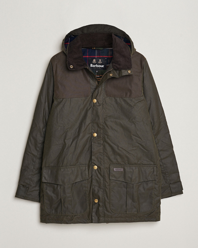 Herr | Barbour | Barbour Lifestyle | Ollerton Waxed Parka Archive Olive