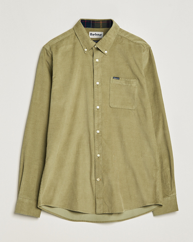 Herr |  | Barbour Lifestyle | Ramsey Corduroy Shirt Bleached Olive