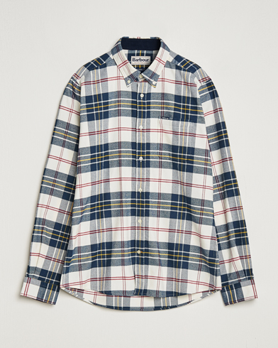 Herr | Barbour | Barbour Lifestyle | Ronan Flannel Check Shirt Ecru