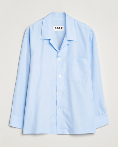 Herr | Pyjamas | CDLP | Long Sleeve Pyjama Shirt Sky Blue