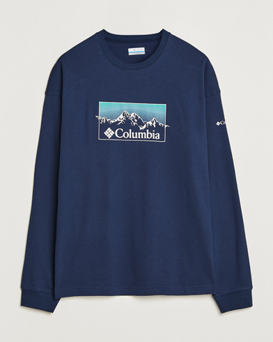 Herr | Columbia | Columbia | Duxbery Relaxed Long Sleeve T-Shirt Collegiate Navy